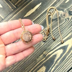 Rose Gold Stone Kendra Scott Necklace